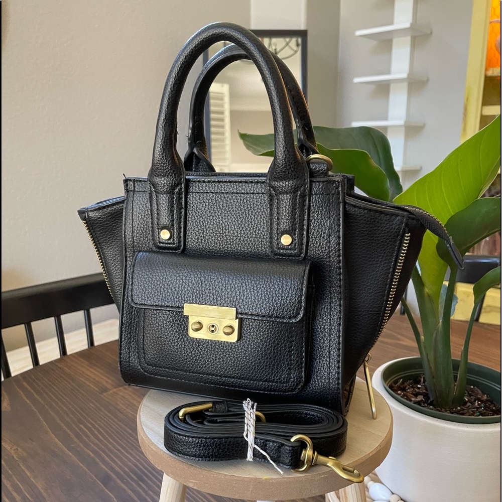 3.1 Phillip Lim For Target Black Mini Satchel Handbag
